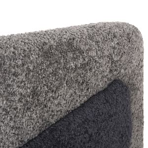 Doper armchair, boucle, grey/blue anthracite 68x72x76hcm Hm9590,01