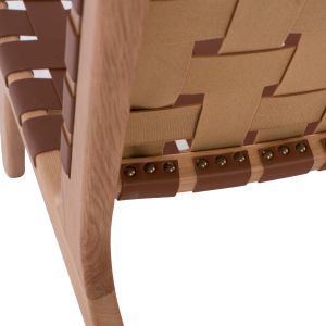 Felipe armchair natural wood Hm9326,01