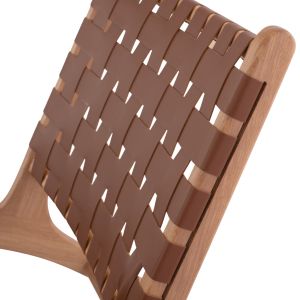 Felipe armchair natural wood Hm9326,01