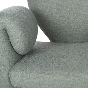 Armchair Hartt boucle pistachio color 84x74x87hcm Hm9777,07
