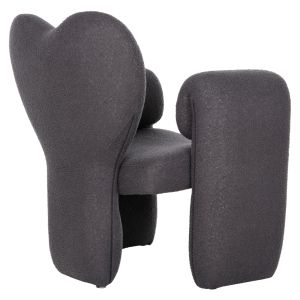 Armchair Hartt gray bouclé 84x74x87hcm Hm9777,01