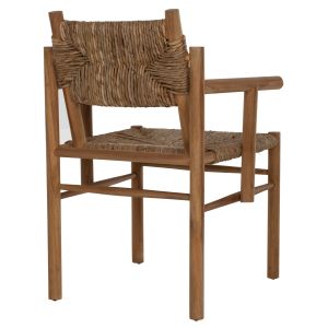 Armchair Hm9378 made of solid teak wood