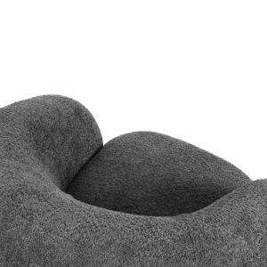 Armchair Karpen Freya Hm9600,01 gray bouclé 93x87x78hcm
