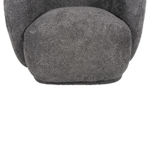 Armchair Karpen Freya Hm9600,01 gray bouclé 93x87x78hcm
