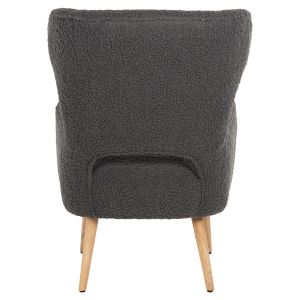 Кресло Mylie Hm8394,21 сиво букле 66x75x93hcm