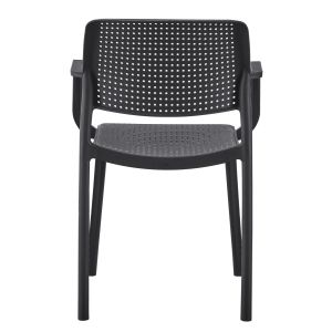 Кресло Outdoor Comfee Hm6102,02 полипропилен черен 54x57x83cm