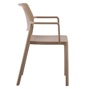 Кресло Outdoor Comfee Hm6102,04 полипропилен капучино 54x57x83cm