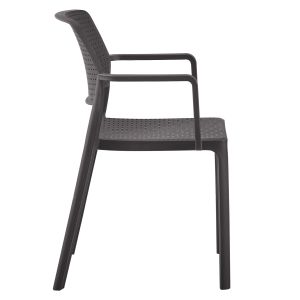Кресло Outdoor Comfee Hm6102,09 полипропилен кафяв 54x57x83cm
