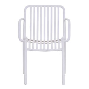 Кресло Outdoor Convee Hm6105,01 полипропилен бял 44,5x52,5x79cm