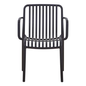 Кресло Outdoor Convee Hm6105,02 полипропилен черен 44,5x52,5x79cm