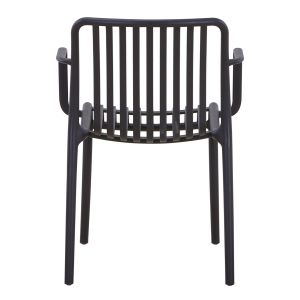 Кресло Outdoor Convee Hm6105,02 полипропилен черен 44,5x52,5x79cm