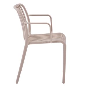 Кресло Outdoor Convee Hm6105,04 полипропилен капучино 44,5x52,5x79cm