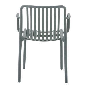 Outdoor Convee armchair HM6105.07 polypropylene dark green 44.5x52.5x79cm