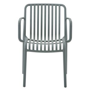 Outdoor Convee armchair HM6105.07 polypropylene dark green 44.5x52.5x79cm