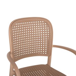 Кресло Polypropylene Flow Hm5938,03 капучино 55x53x86cm