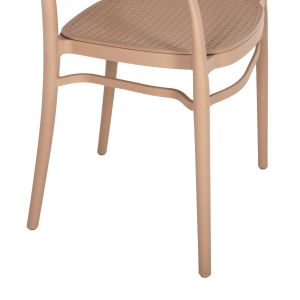 Кресло Polypropylene Flow Hm5938,03 капучино 55x53x86cm