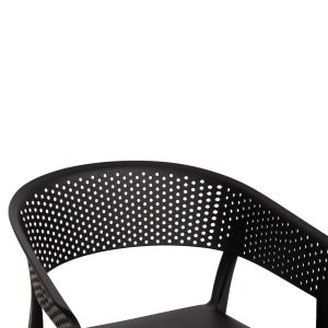 Кресло Polypropylene Perfoe Hm5941,02 черен 53,5x50,5x73cm