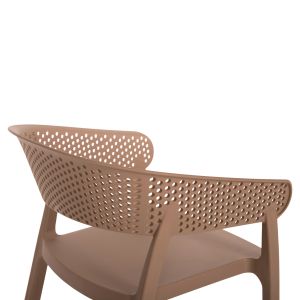Кресло Polypropylene Perfoe Hm5941,03 капучино 53,5x50,5x73cm