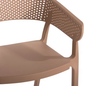 Кресло Polypropylene Perfoe Hm5941,03 капучино 53,5x50,5x73cm