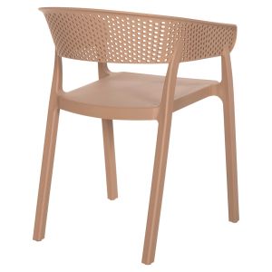 Кресло Polypropylene Perfoe Hm5941,03 капучино 53,5x50,5x73cm