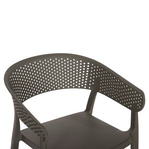Кресло Polypropylene Perfoe Hm5941,07 тъмно зелено 53,5x50,5x73cm