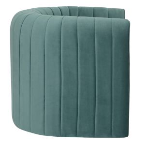 Armchair Riker Hm9682,06 velvet color green/mint with metal frame 92x74x69cm