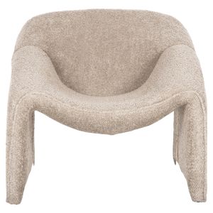 Spiner armchair beige boucle 81x64x74hcm Hm9599.08