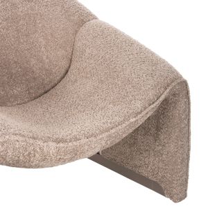 Spiner armchair beige boucle 81x64x74hcm Hm9599.08