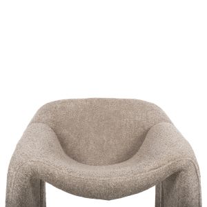 Spiner armchair beige boucle 81x64x74hcm Hm9599.08