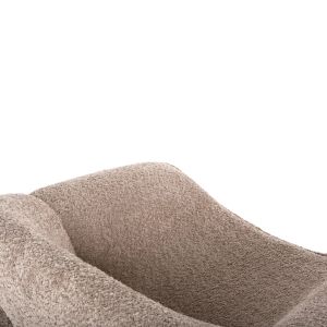 Spiner armchair beige boucle 81x64x74hcm Hm9599.08