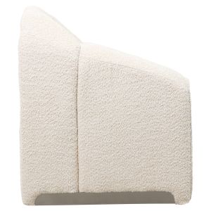 Кресло Spiner букле цвят екрю 81x64x74hcм Hm9599,06