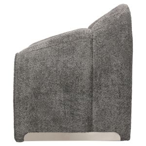 Кресло Spiner сиво букле 81x64x74hcм Hm9599,01