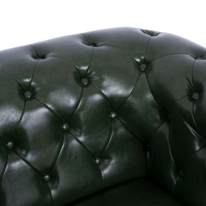 Кресло T, Chesterfield Polina кипърско зелено Hm3011,08