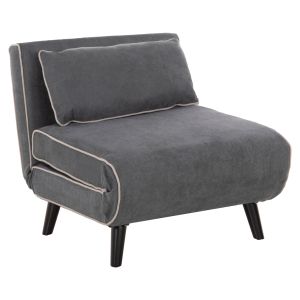 Кресло-легло Braxton Hm8425,10 тъмно сив плат 78x88x78hcm