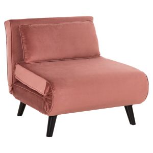 Кресло-легло Braxton Hm8425,22 прашно розово кадифе 78x88x78hcm