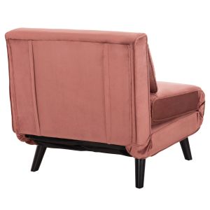 Кресло-легло Braxton Hm8425,22 прашно розово кадифе 78x88x78hcm