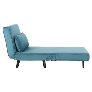 Кресло-легло Braxton Hm8425,25 кадифе в цвят мента 78x88x78hcm