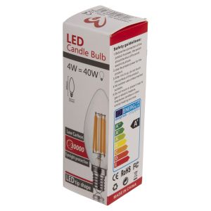 Led filament bulb 4w E14 3000k gold Dimmable Hm4048,02