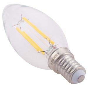 Led filament bulb 4w E14 3000k clear Dimmable Hm4048,01