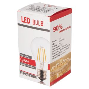 Крушка Led филамент 8w E27 3000k златна Dimmable Hm4045