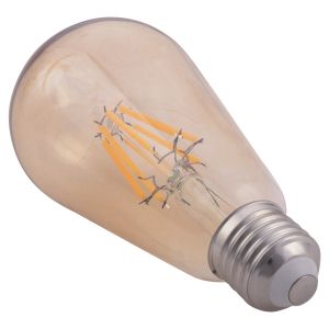 Bulb Led filament 8w E27 3000k gold Dimmable Hm4188,02
