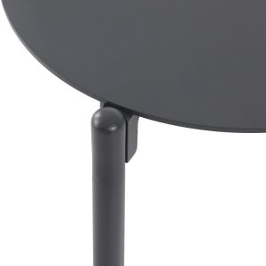 Round side table Deneris Sm6393.02 blue aluminum 45x45x47h