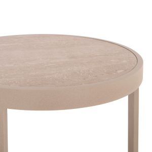 Devious round side table