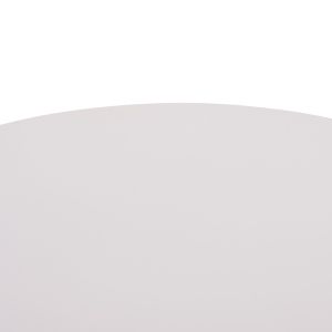 Round dining table Brolin Hm18141.01 Mdf board - metal base - white Φ90x73cm.