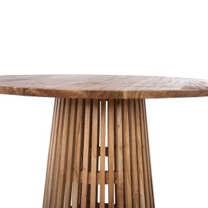 Round dining table Frantz-m solid wood Mindi Hm9388,01