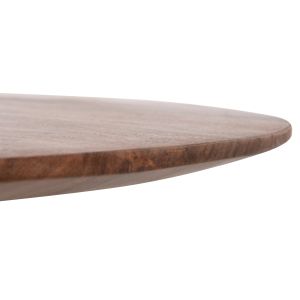 Round dining table Groot Hm9684 acacia solid wood in natural color D120x76hcm