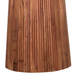 Round dining table Groot Hm9684 acacia solid wood in natural color D120x76hcm