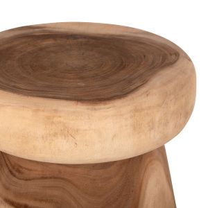 Round coffee table Cupre Naturally Hm9793 made of solid wood D43x46hcm
