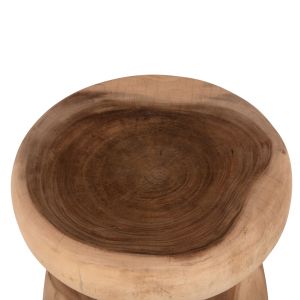 Round coffee table Cupre Naturally Hm9793 made of solid wood D43x46hcm