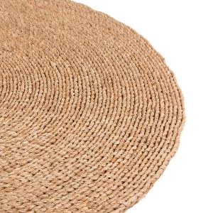 Round rug Crater Hm7849 mendong grass in natural color D150cm